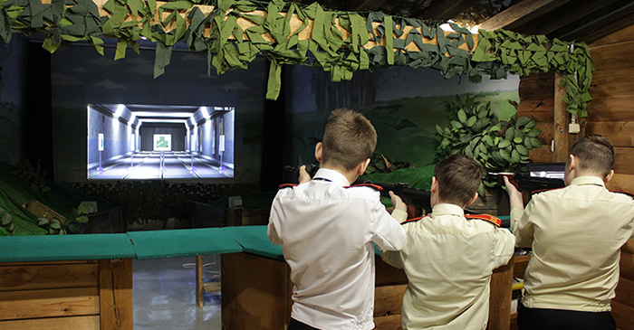 Interactive Airsoft Shooting Simulator