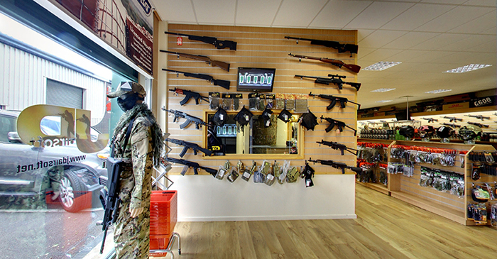 Interactive Airsoft Shooting Range